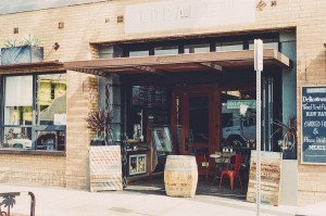 Local restaurant or shop Local restaurant or shop