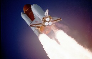 Rocket taking off Rocket taking off