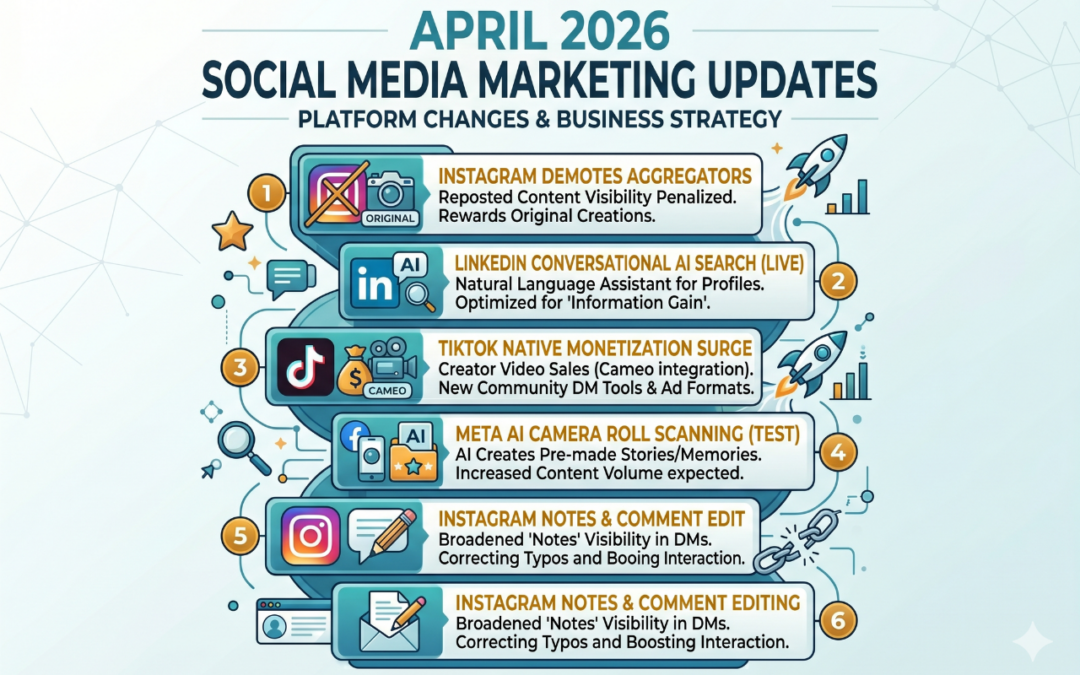 April 2026 social media marketing industry updates